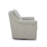 Landcaster Upholstered Accent Chair - Pebble - Image 3