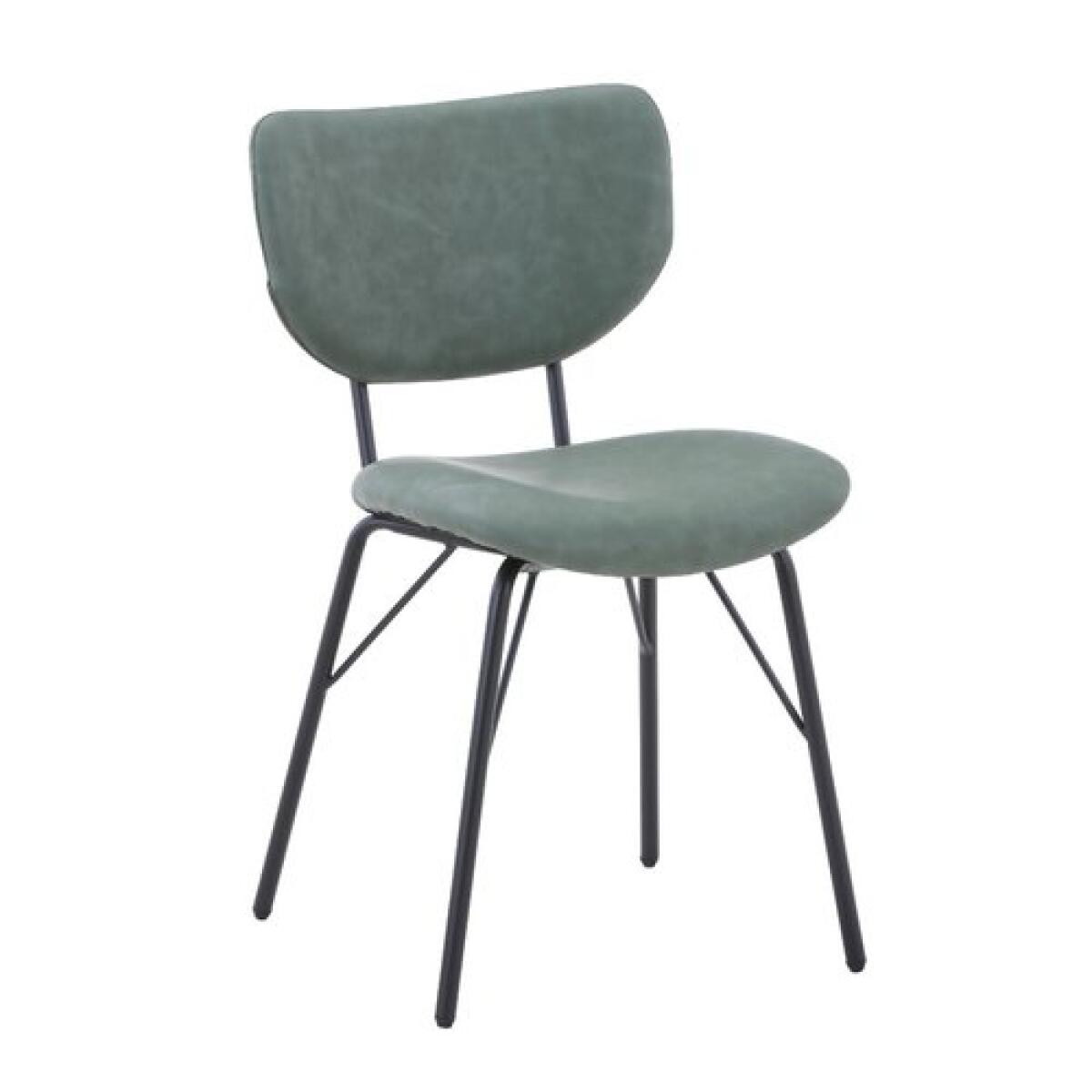 Owen Upholstered Chair- Green Owen Upholstered Chair- Green - Image 1