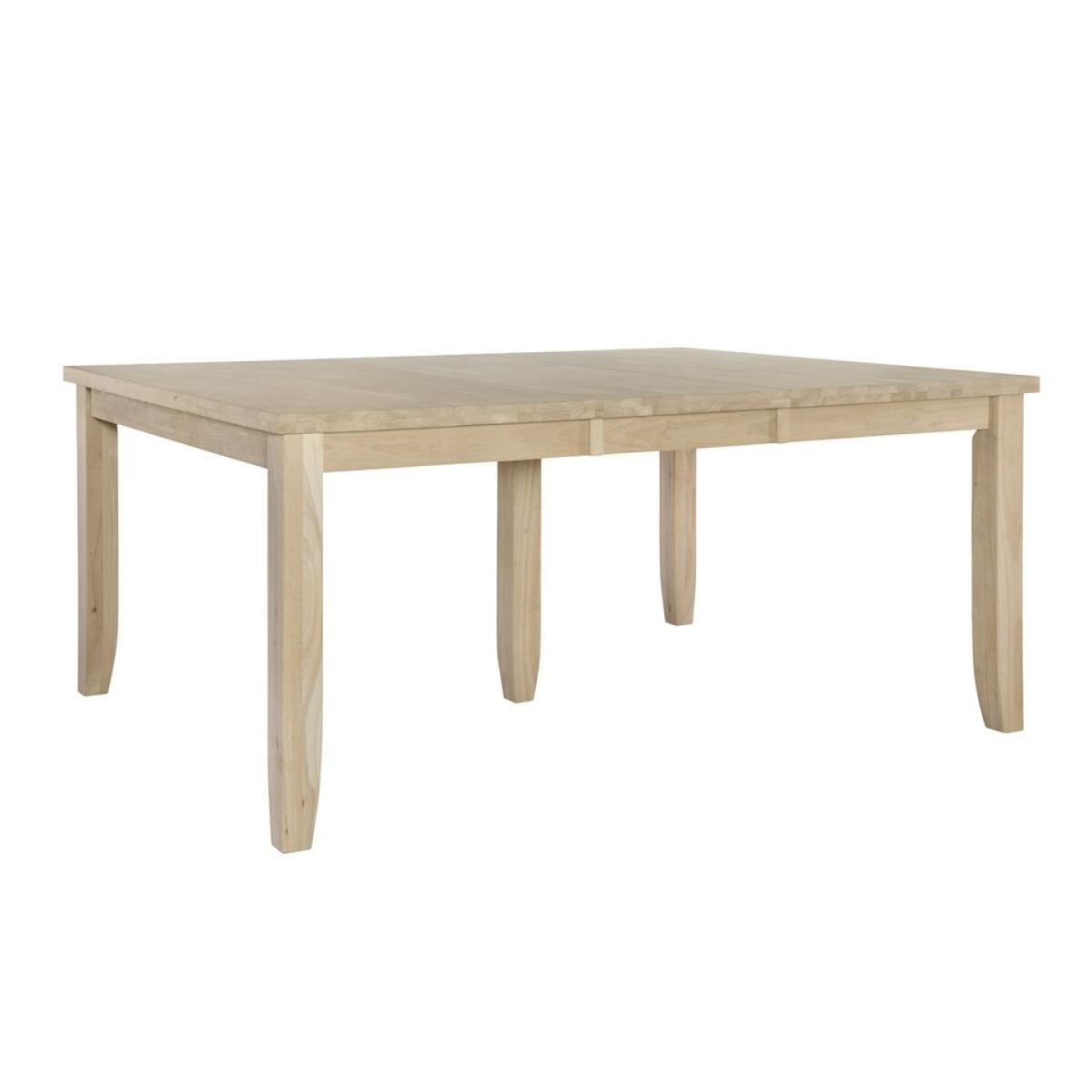Butterfly Leaf Table Top w/36″ Thick Shaker Legs (Set of 5) Butterfly Leaf Table Top w/36" Thick Shaker Legs (Set of 5) - Image 1