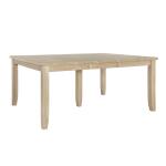 Butterfly Leaf Table Top w/36" Thick Shaker Legs (Set of 5)