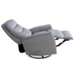 Gemini - Capri Silver Manual Swivel Recliner - Image 3