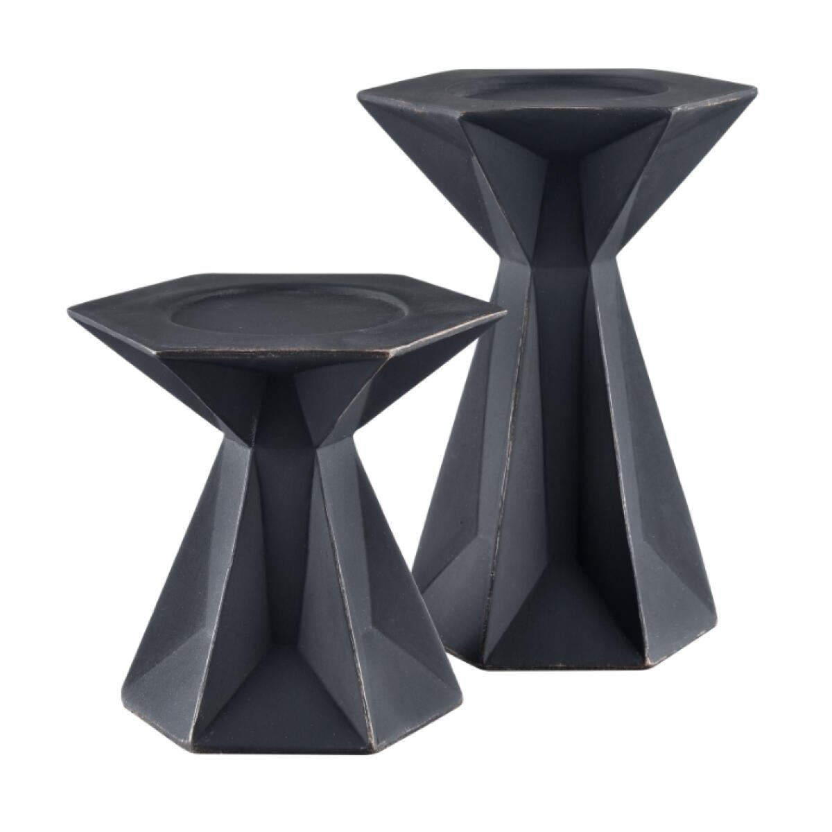 Harper Candle Holder-Set Of 2 Accessories Elk Home 4