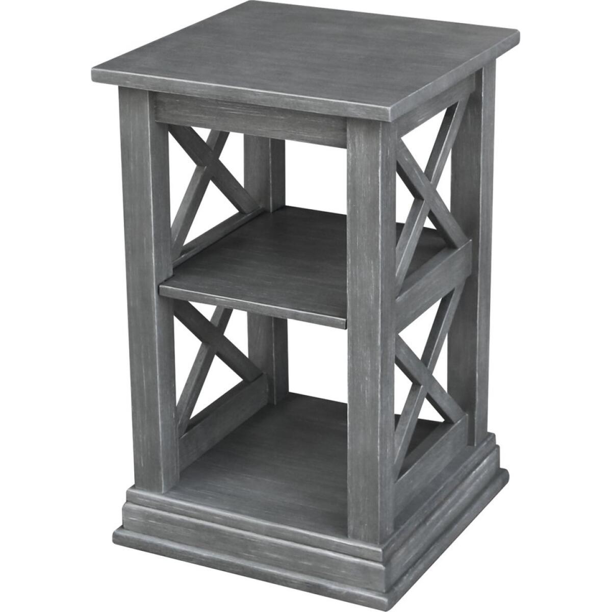 Destinations Collection – Accent Table in Heather Gray Destinations Collection - Accent Table in Heather Gray - Image 1