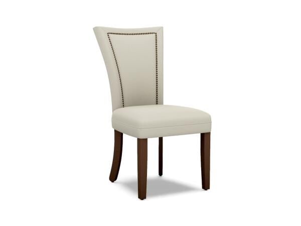 Jeanette Dining Chair With Nailheads Chairs & Benches Customizable