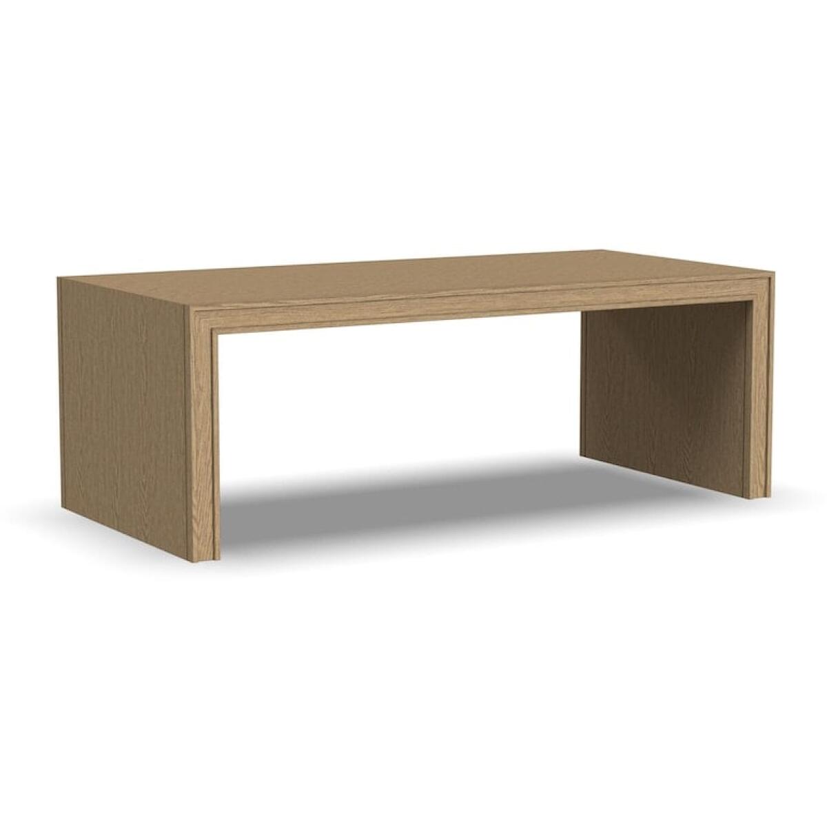 Waterfall Rectangular Coffee Table Cocktail & Coffee Tables Flexsteel 3
