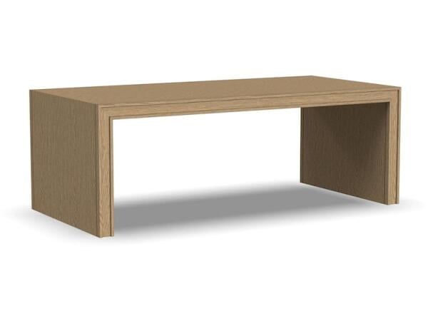 Waterfall Rectangular Coffee Table Cocktail & Coffee Tables Flexsteel