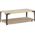 Omni Rectangular Coffee Table with Casters