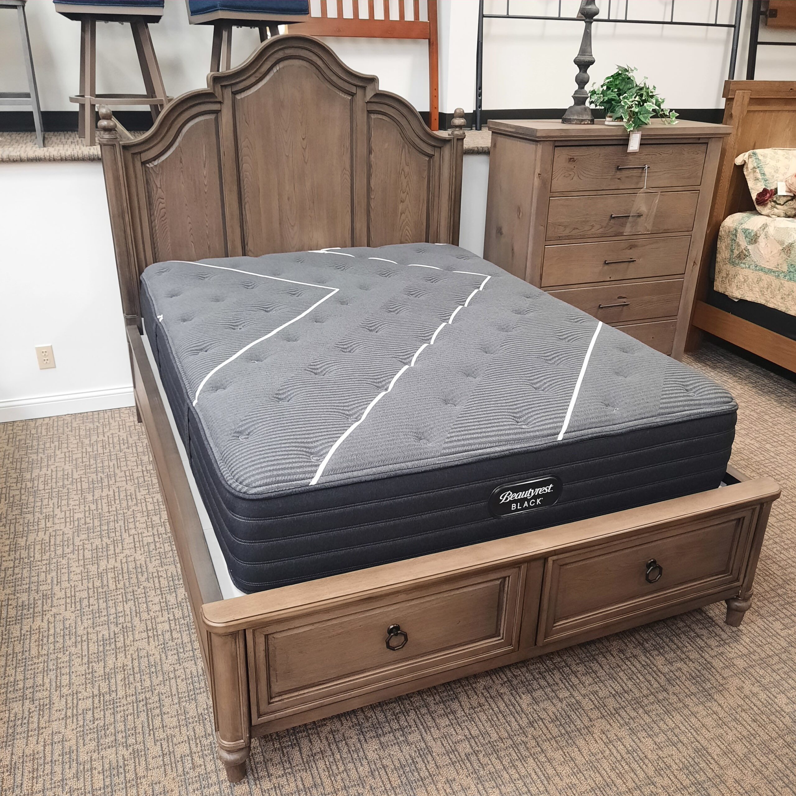 Queen Storage Bed Bedroom