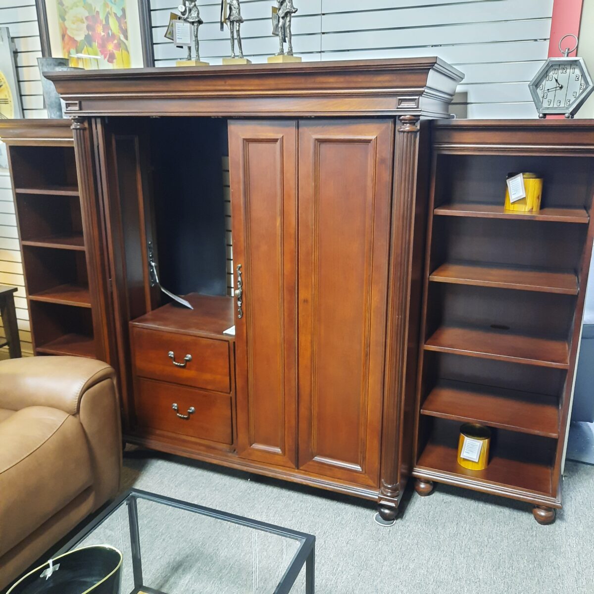 Entertainment Wall Unit Bookcases 4