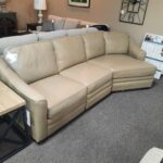 Leather Sectional with Power Recline Sectionals 10