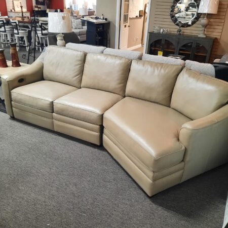 Leather Sectional with Power Recline Sectionals