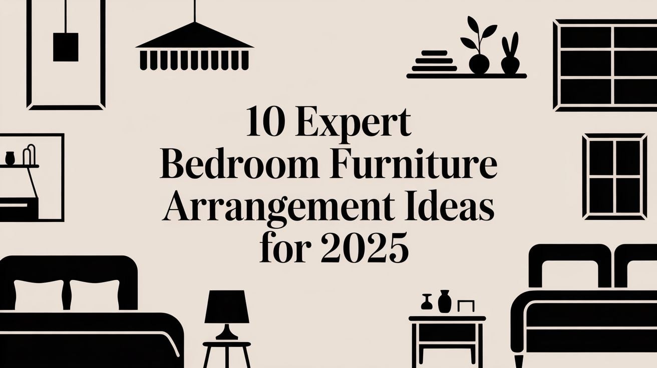 10 Expert Bedroom Furniture Arrangement Ideas