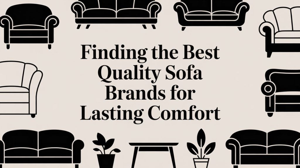 Finding Best Quality Sofa Brand For Lasting
