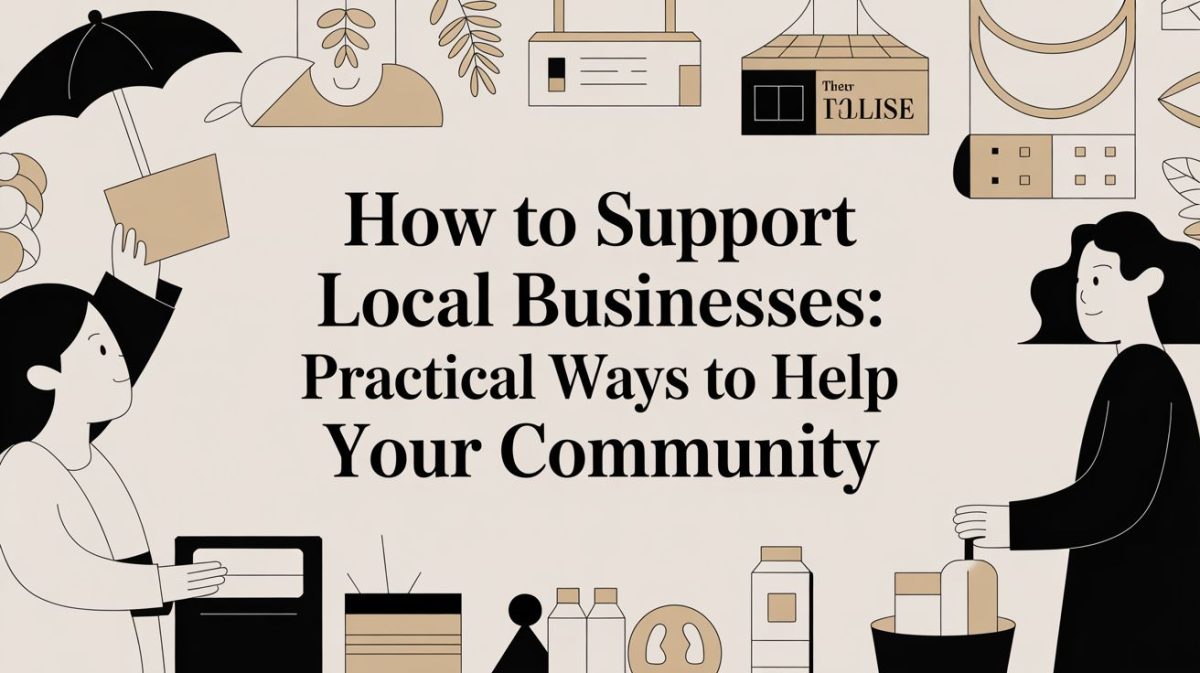 How to Support Local Businesses: Practical Ways to Help Your Community