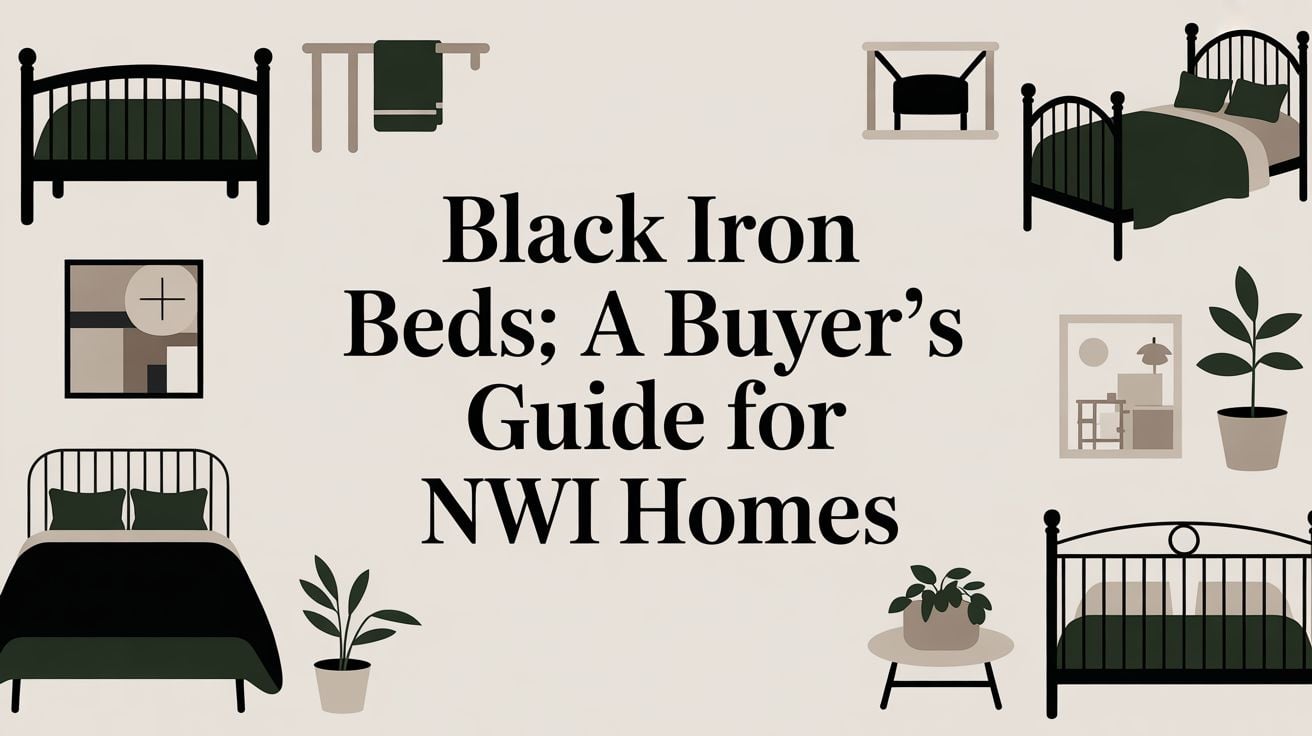Black Iron Beds Bedroom Decor