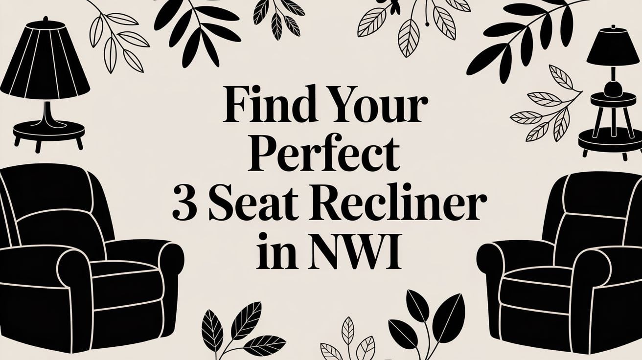 3 Seat Recliner Furniture Decor