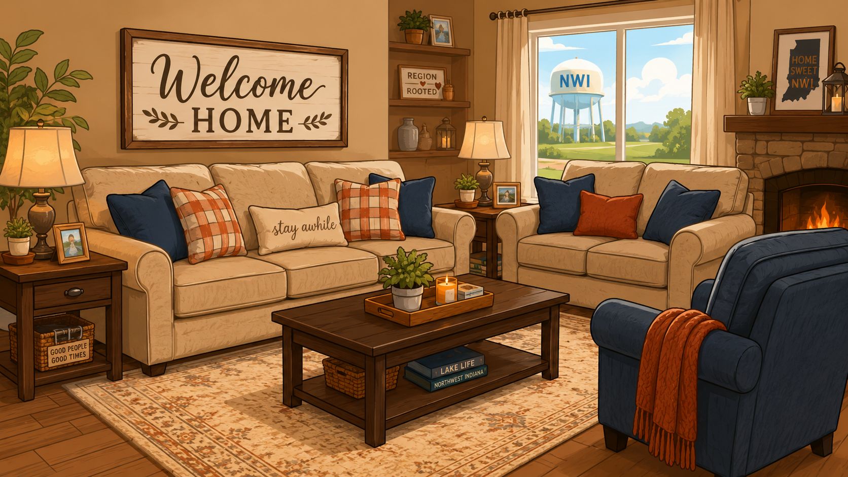 Welcome Home to Coordinated Comfort