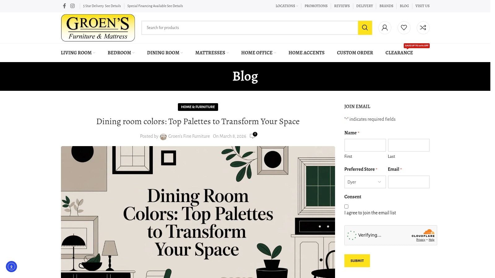 Screenshot from https://groensfinefurniture.com/product-category/dining-room/